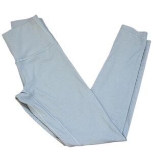 Lululemon 💙 Align High-Rise Ribbed Pant 25" - powder blue - size 2